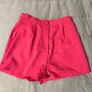 High waisted shorts